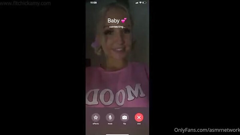 Asmr Network Horny Facetime Call and Sex