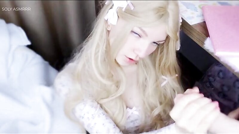 Soly ASMR Sloppy Licking Handjob