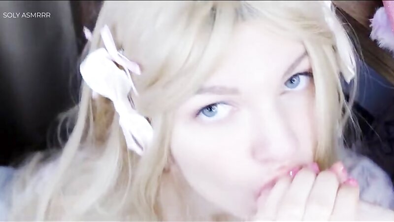 Soly ASMR Sloppy Licking Handjob