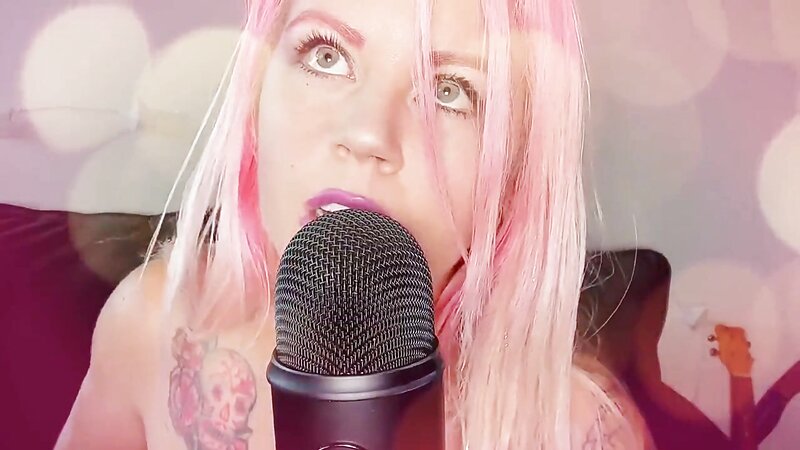 Bonnibgood Whispering and Ears Licking ASMR show