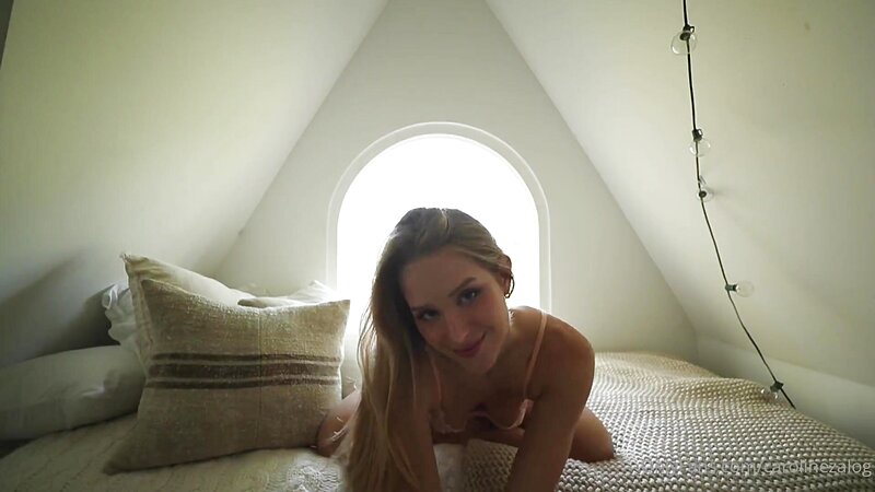 Caroline Zalog Sexy Morning Teasing