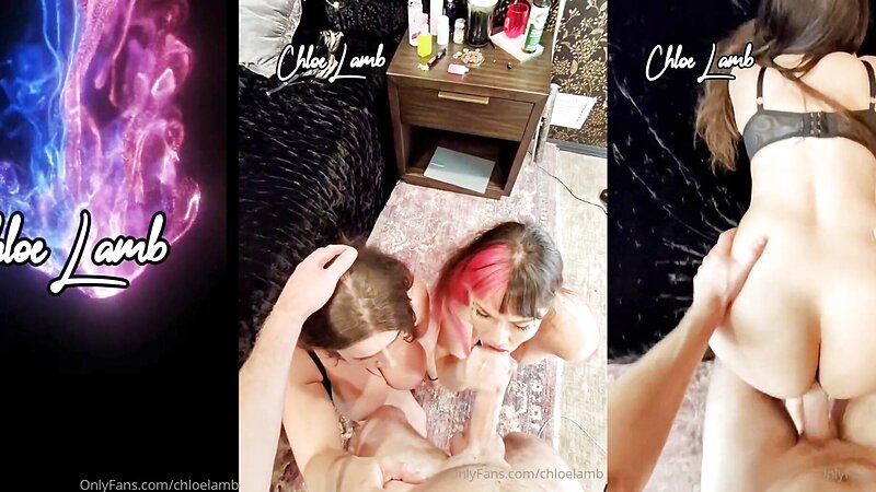 Chloe Lamb Hot Threesome Sex Tape