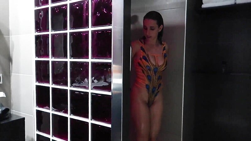 Christina Khalil Naked Showering