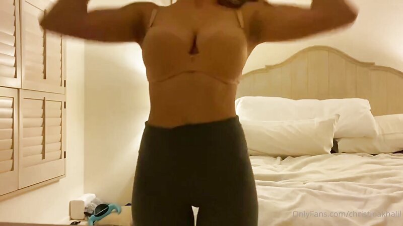Christina Khalil Naked Changing Clothes