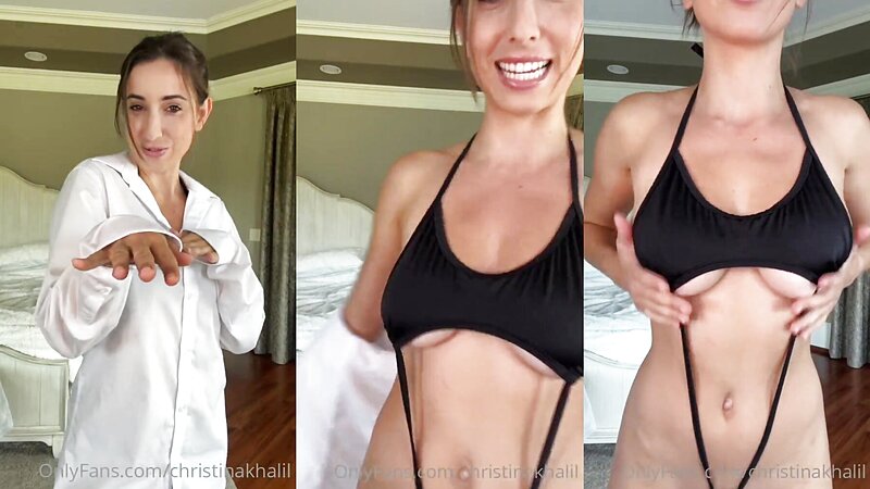 Christina Khalil Hot Tits Squeeze