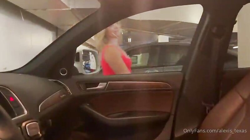 Alexis Texas Nude Car Masturbation