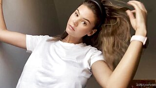 Ashley Tervort See Though Huge Tits Video