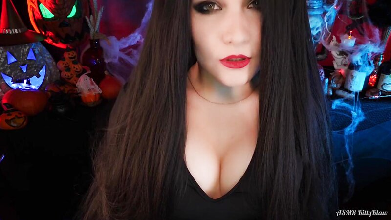 ASMR KittyKlaw Whispering Witch Mouth Sounds