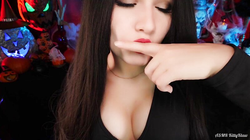 ASMR KittyKlaw Whispering Witch Mouth Sounds