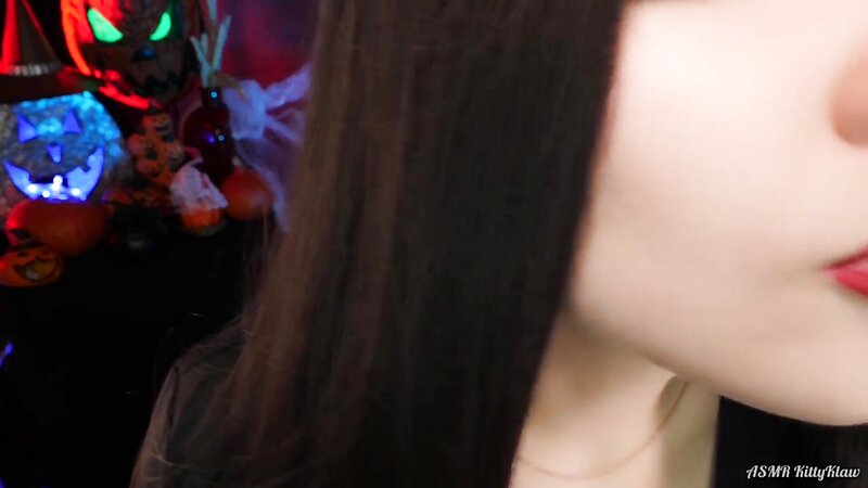 ASMR KittyKlaw Whispering Witch Mouth Sounds