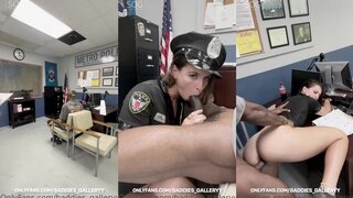 Ashley Aoky Cop BBC Sex OnlyFans Video Leaked
