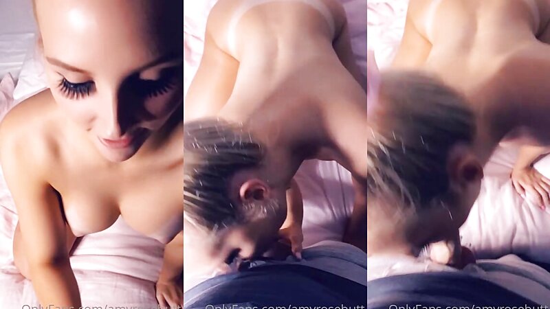 ASMR Network Blowjob and Cum Swallow