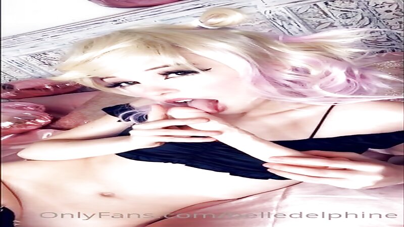 Belle Delphine Blonde Hair Dildo Fun