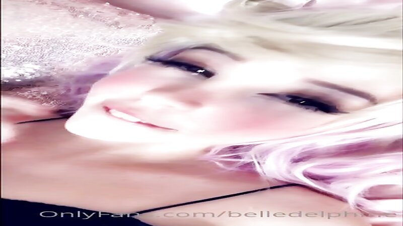 Belle Delphine Blonde Hair Dildo Fun