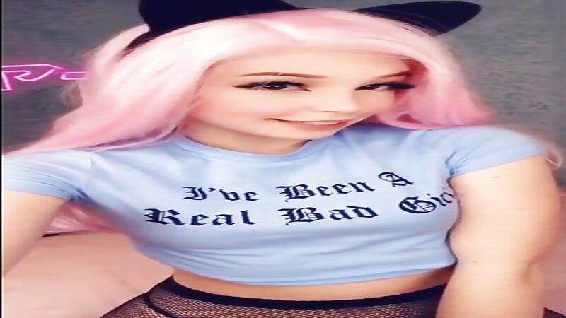Belle Delphine Topless Twitter Tits Show