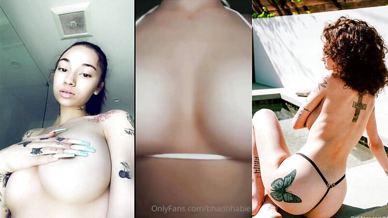 Bhad Bhabie Sexy Stripteasing