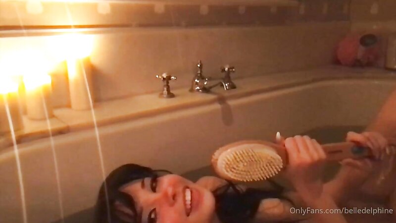 Belle Delphine Full Nude Intimate Bath