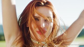 Bella Thorne Sexy Bikini Pool Video