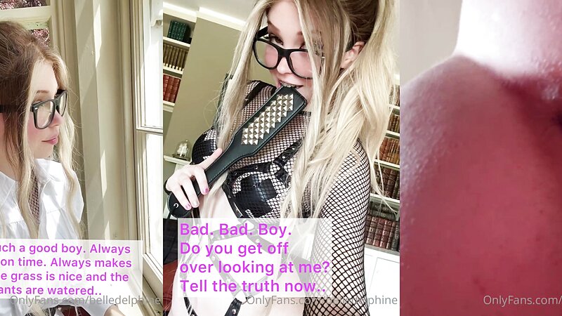 Belle Delphine Dominant Dildo Fucking Roleplay