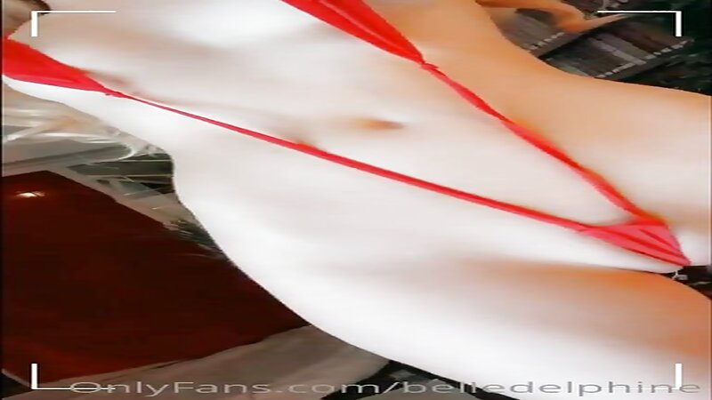 Belle Delphine Bloody Slingkini Mess scene