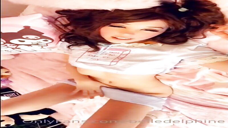 Belle Delphine Sexy Pajama Stripteasing