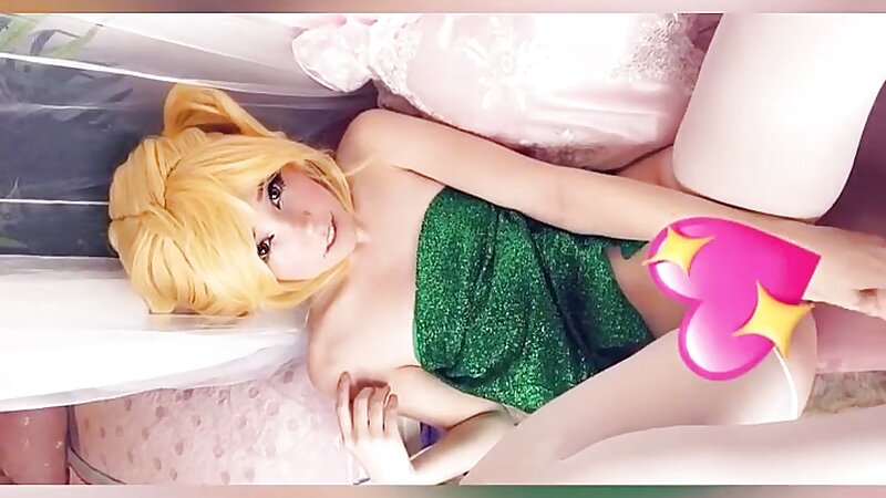 Belle Delphine Naked Fairy Riding a Dildo