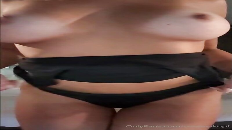 Corinna Kopf Sexy Pussy and Ass Show