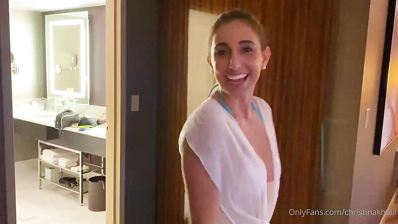 Christina Khalil Nude Shower Action