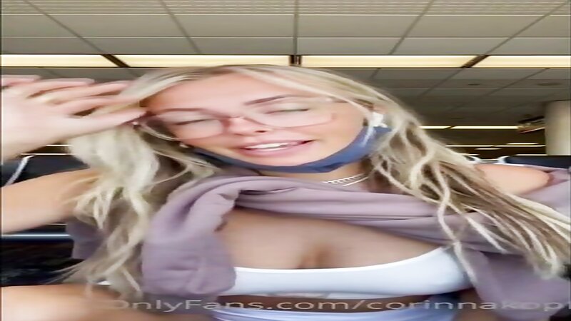 Corinna Kopf Naked Anal Play with a Butt Plug