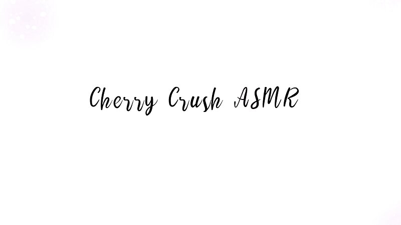 Cherry Crush ASMR Ear Licking