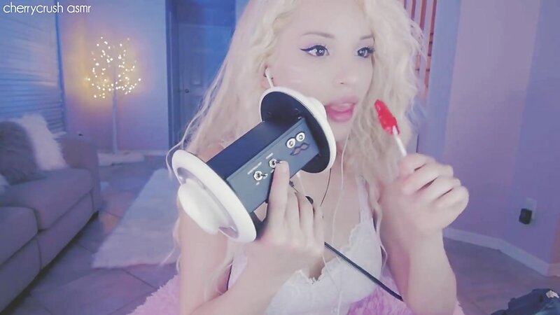 Cherry Crush ASMR Ear Licking