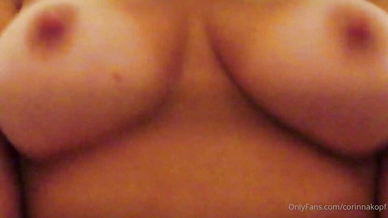 Corinna Kopf Big Boobs Teasing Up Close