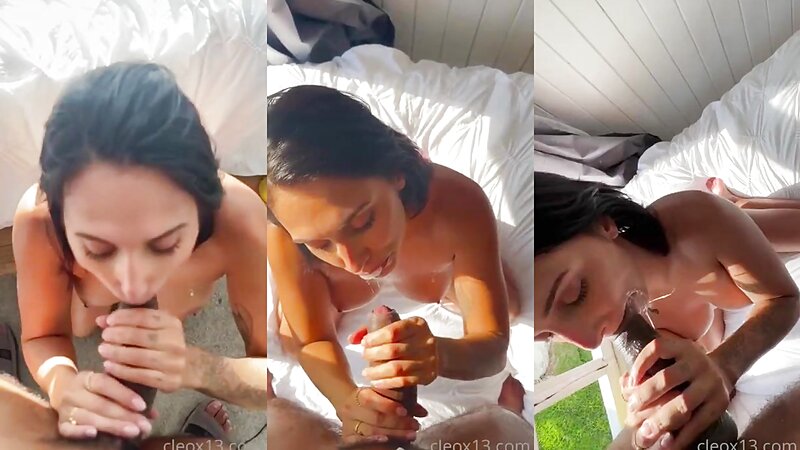 Cleox13 Sloppy BBC Blowjob POV