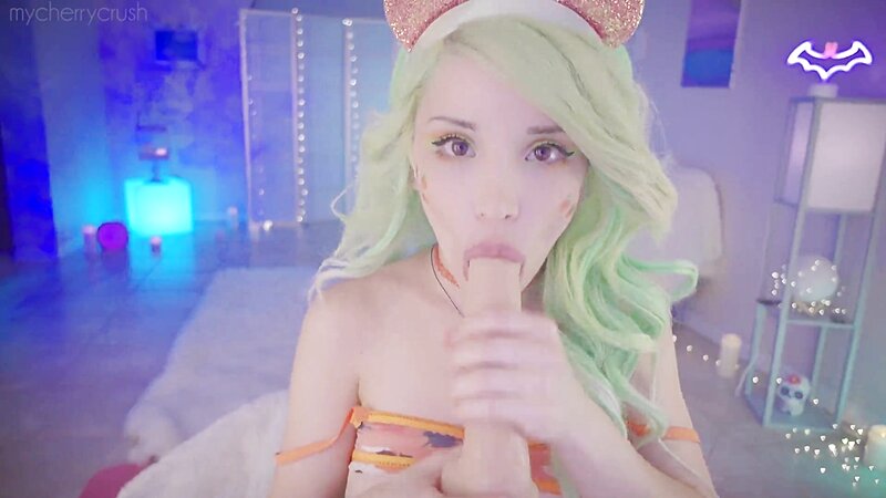 Cherry Crush Nude Baby Oil and Cum Countdown