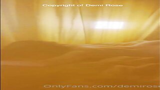 Demi Rose Nude Onlyfans On Bed Teasing Ass Video