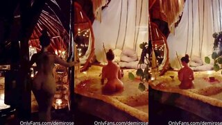 Demi Rose Mawby Naked Walking and Bathing Video Leaked