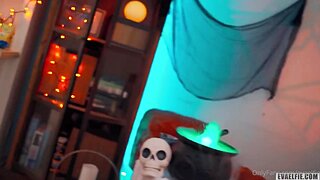 Eva Elfie Halloween Witch Cosplay Sex Video Leaked