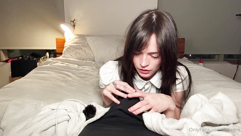 Essaere Sloppy Blowjob with a Dildo POV