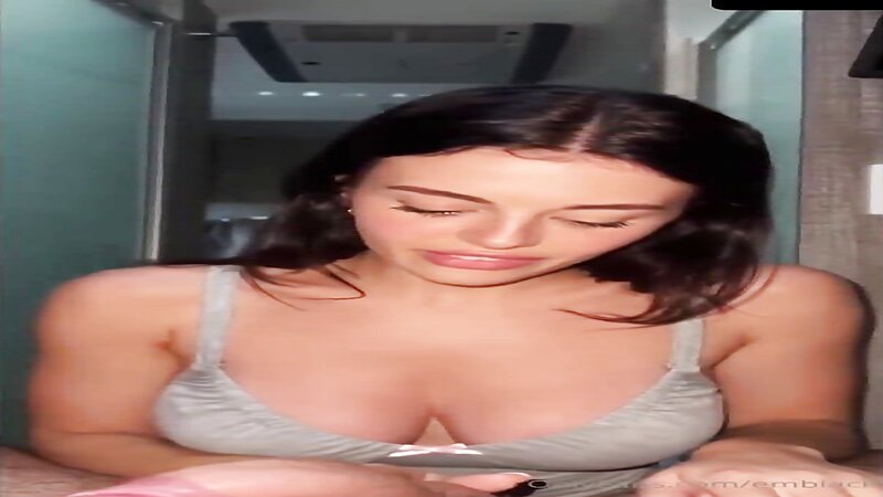 Emily Black Nude JOI Blowjob and Cumshot
