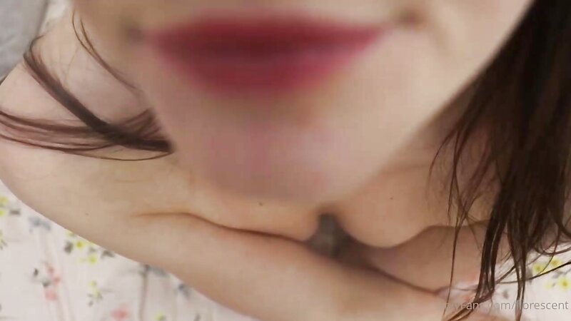 Florescent ASMR Nude Licking