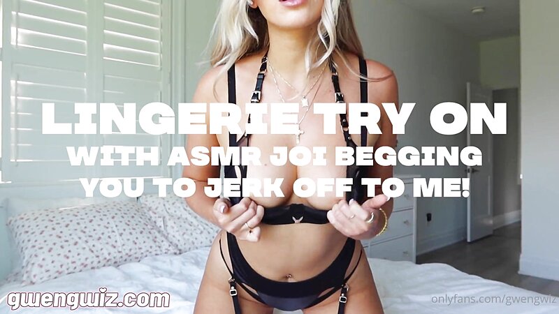 Gwengwiz Sexy Lingerie ASMR JOI