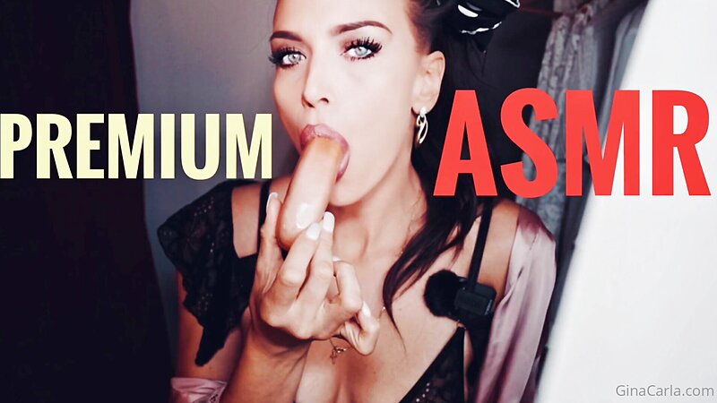 Gina Carla ASMR Sausage Tease Show