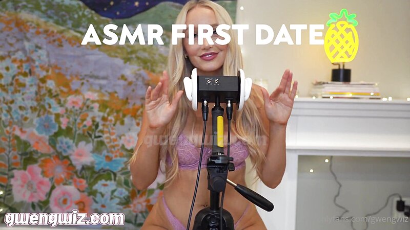GwenGwiz Virgin ASMR First Date Sex Scene