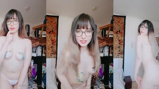 Gumiho Onlyfans Sexy Ass White Thong Video