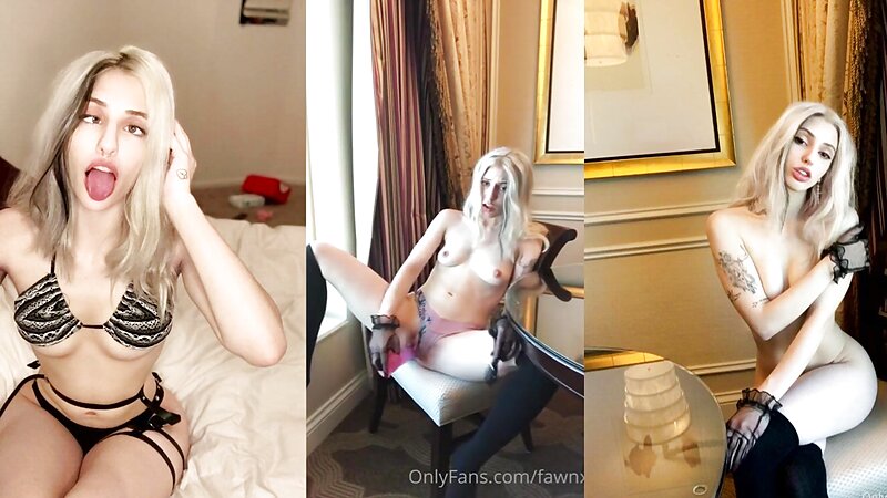 Fawnx Nude Nurse Masturbating and Cosplay
