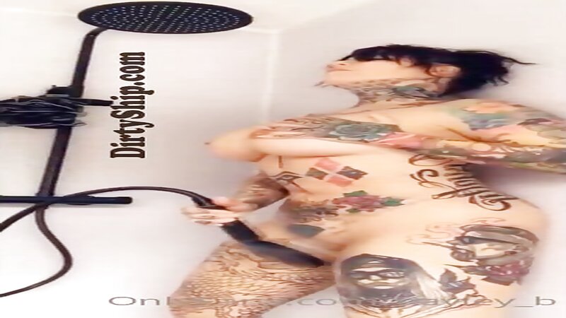 Hayley B Naked Shower Fun