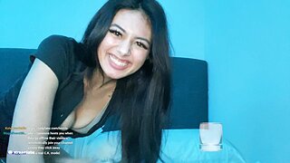 Just Chatting Streamer Teasing Small Tits Lingerie