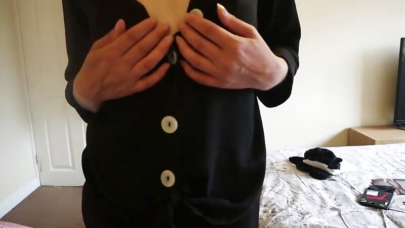 Jade Naked Trying On Tights