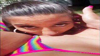 KarmenKarma and LenaThePlug Lesbian Fucking Porn Video