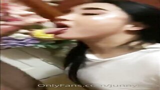 Junny Kim Onlyfans Cum Eating Asian Porn Video